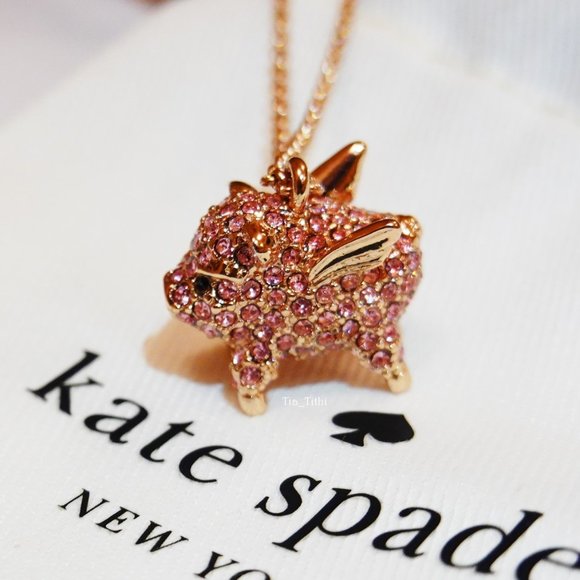 Kate Spade Imagination Pig Pendant - Picture 3 of 5